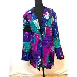 WILLOW RIDGE VINTAGE MULTI COLORED BLAZER